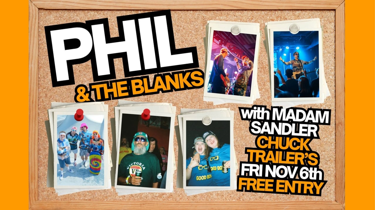 PHIL AND THE BLANKS with Madam Sandler LIVE at Chuck Trailer's