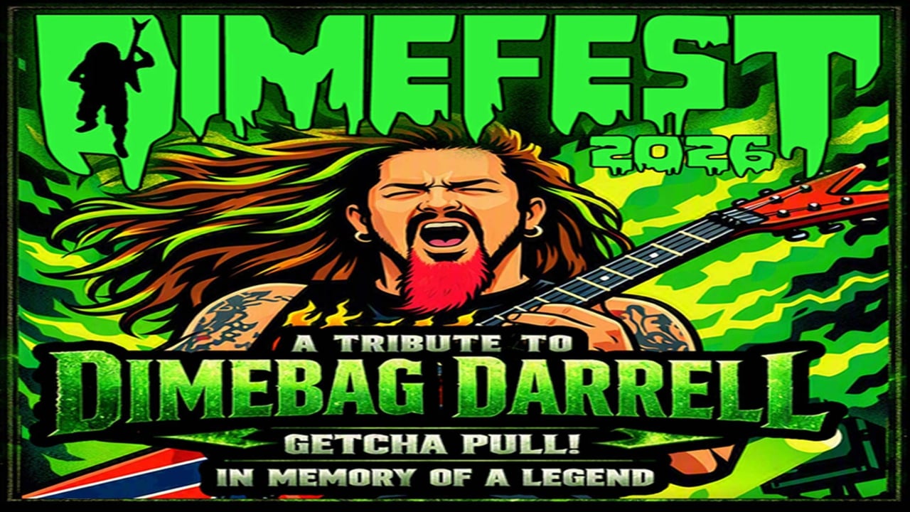 Dimefest 2026 featuing Cemetery Gatez: a Tribute to Pantera