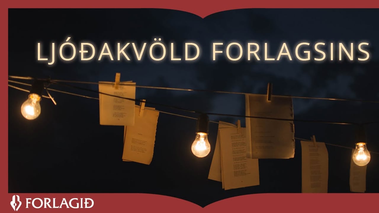 Ljóðakvöld Forlagsins á 12 Tónum