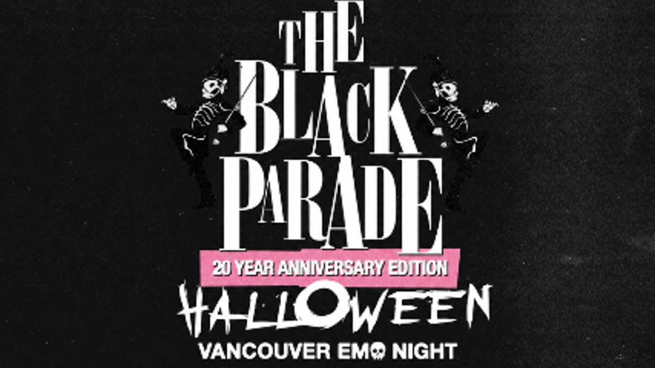 The Black Parade Halloween Emo Night Vancouver at Hollywood Theatre - Oct 24 2026