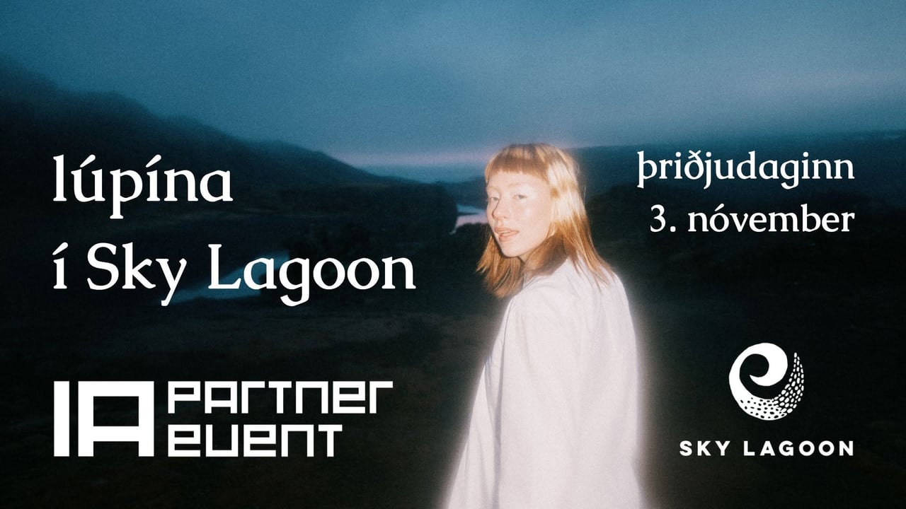 lúpína í Sky Lagoon | Iceland Airwaves Event