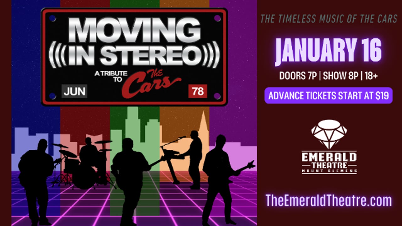 Moving in Stereo - A Tribute to The Cars