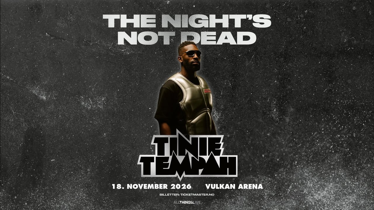 Tinie Tempah / Vulkan Arena / Pres. av All Things Live