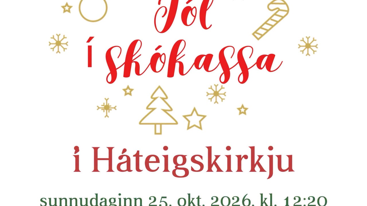 JÓL Í SKÓKASSA 2026 í Háteigskirkju