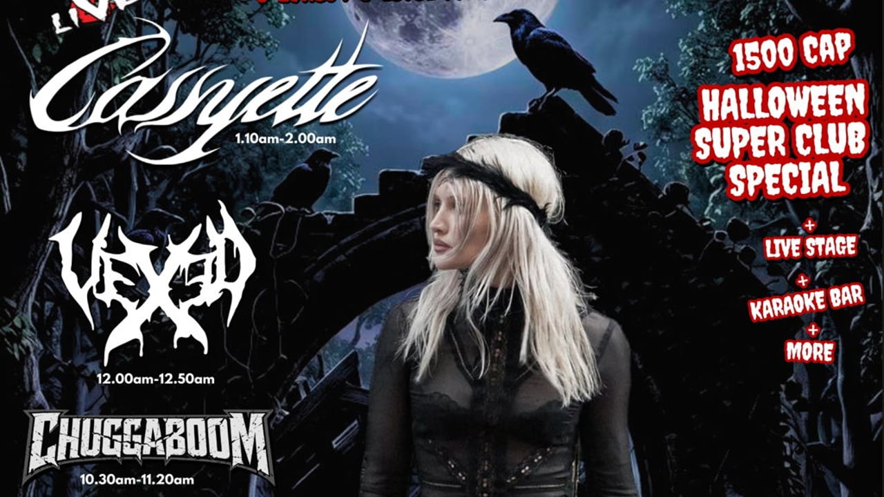 VOODOO HALLOWEEN BALL 2026: SUPERCLUB - 8-Zone / 5-Level Event + Live Stage