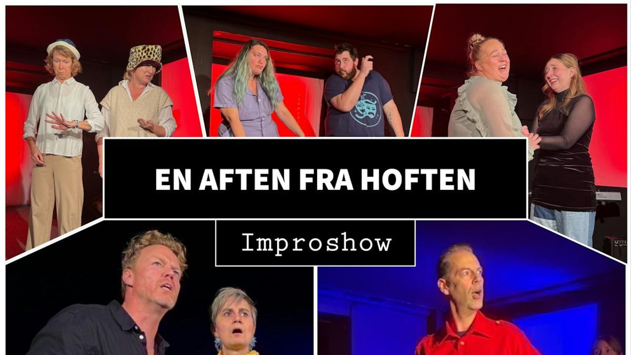En aften fra hoften - et Improshow i November