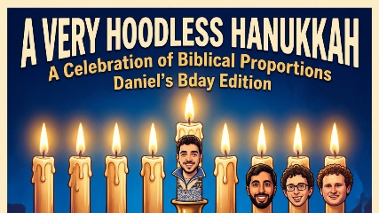 A Very Hoodless Hanukkah