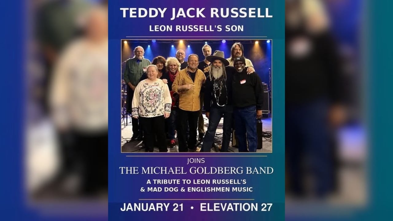 Tribute to Leon Russell and Mad Dogs & Englishmen ft Teddy Jack
