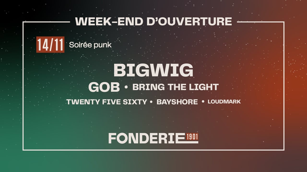 Weekend d'ouverture - Soirée Punk