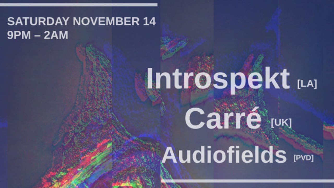 Opening Night: Introspekt, Carré, Audiofields