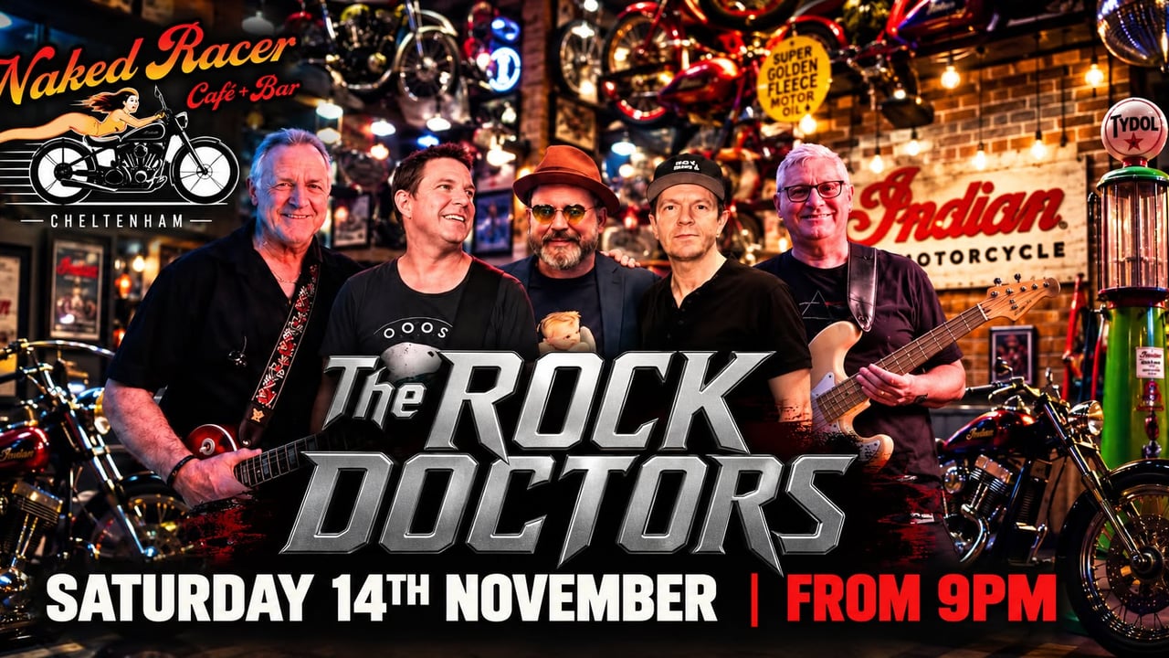 Live Music at the Racer ft. The Rock Doctors