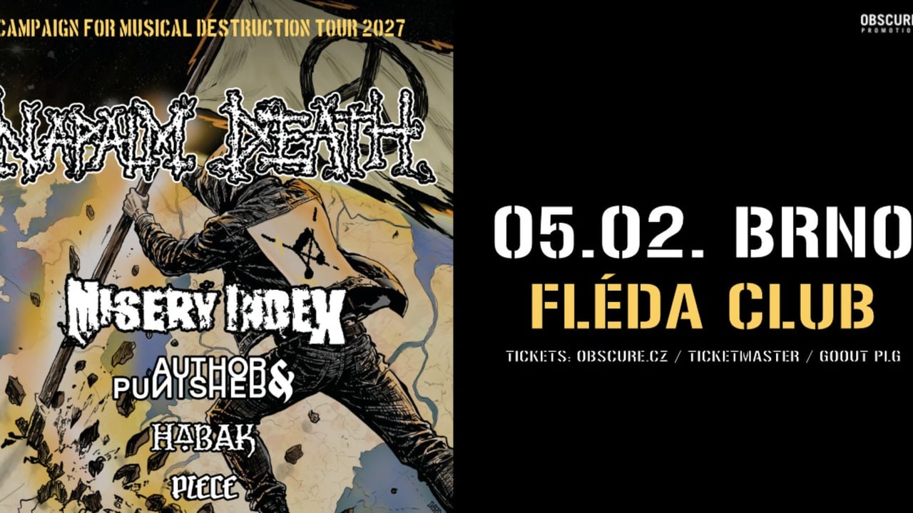 Campaign for Musical Destruction 2027: NAPALM DEATH, MISERY INDEX