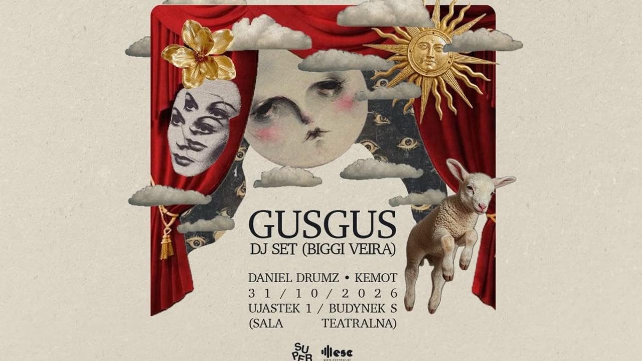 GusGus dj set (Biggi Veira) | Sala Teatralna | Kombinat / Nowa Huta