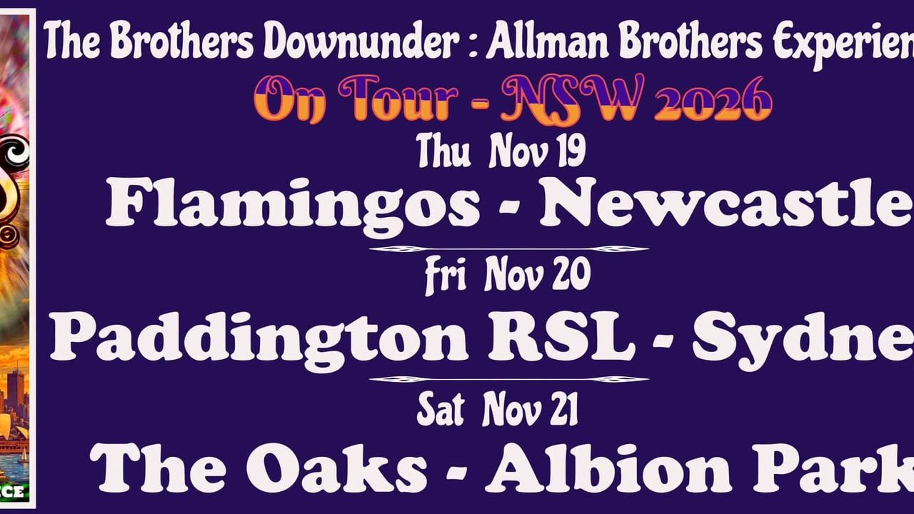 The Brothers DownUnder mini tour NSW