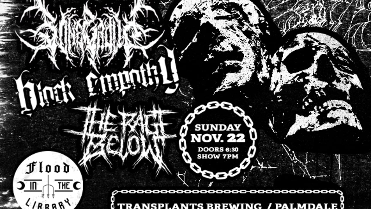 FREE SHOW: BONE CROWN / BLACK EMPATHY / THE RAGE BELOW