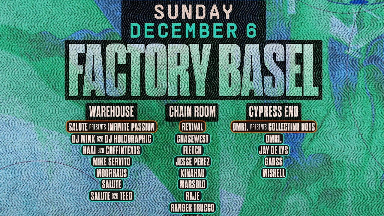 Factory Basel 2026 (Sunday Pass)