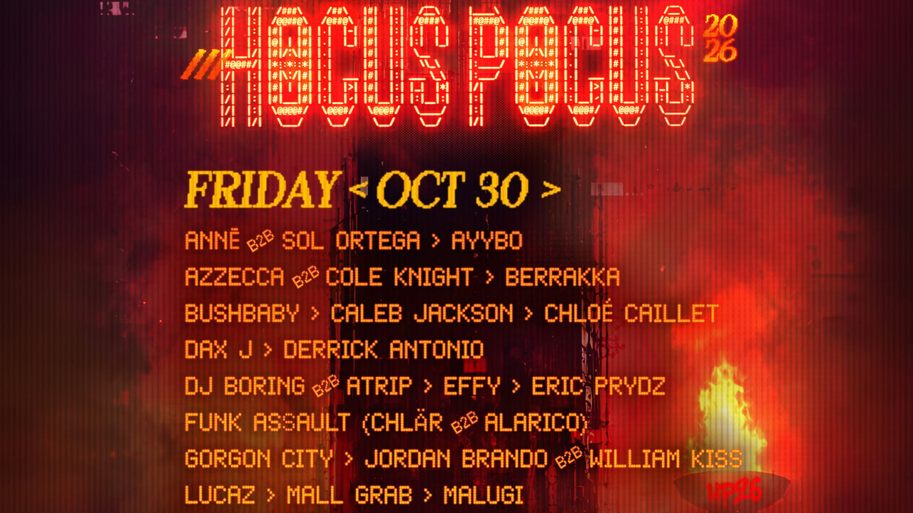 Hocus Pocus 2026 (Friday Pass)