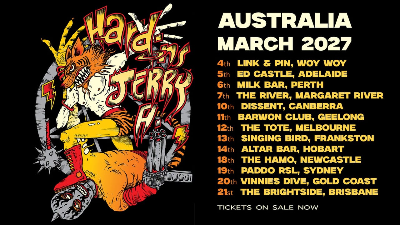 Hard-Ons with Jerry A — Sydney