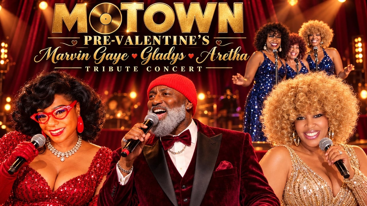 Motown Pre-Valentines Marvin Gaye Gladys and Aretha Tribute Concert