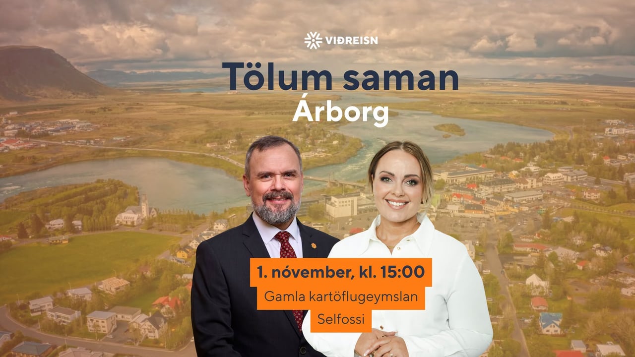 Tölum saman: Árborg