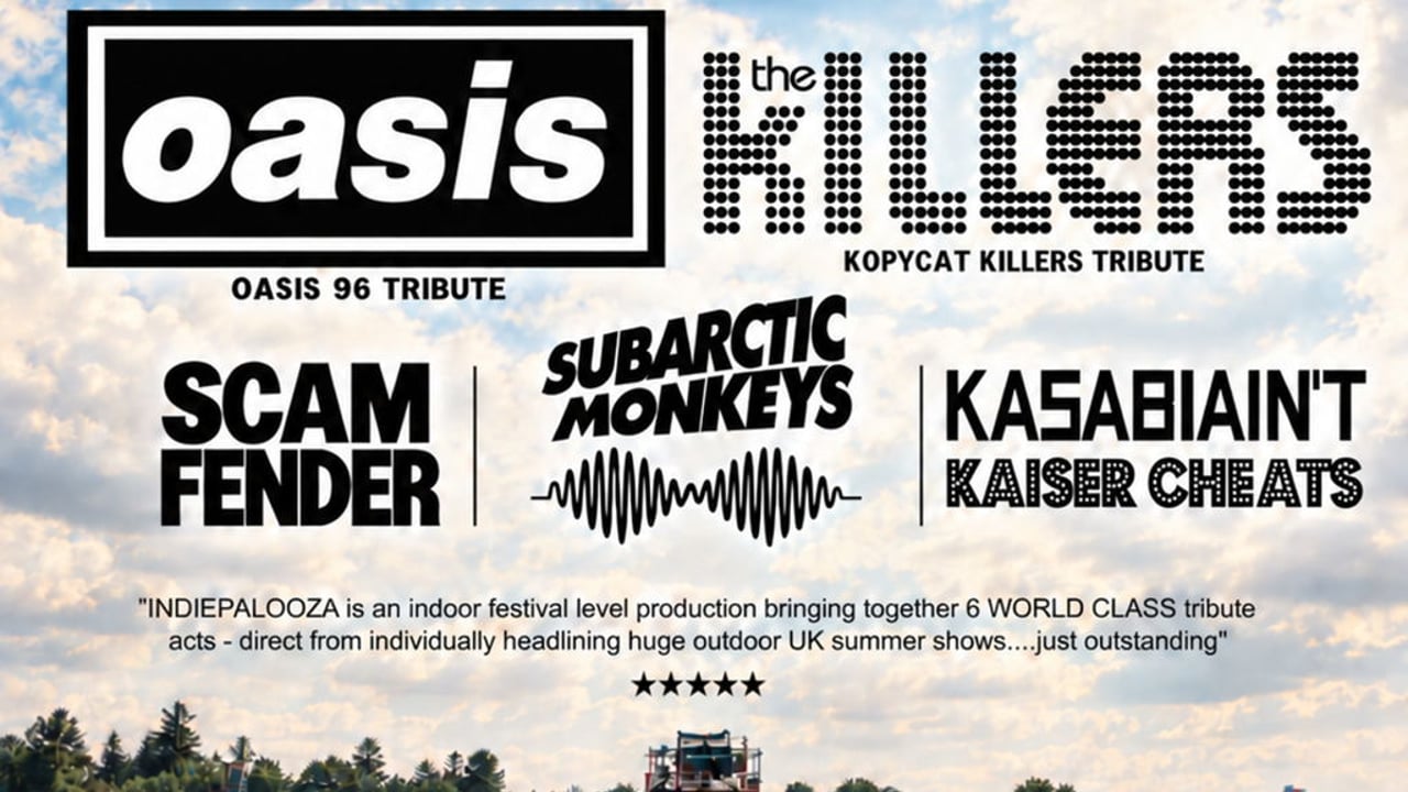 Tribute Festival - Killers v Fender v Monkeys v Oasis v Kasabian v Kaiser