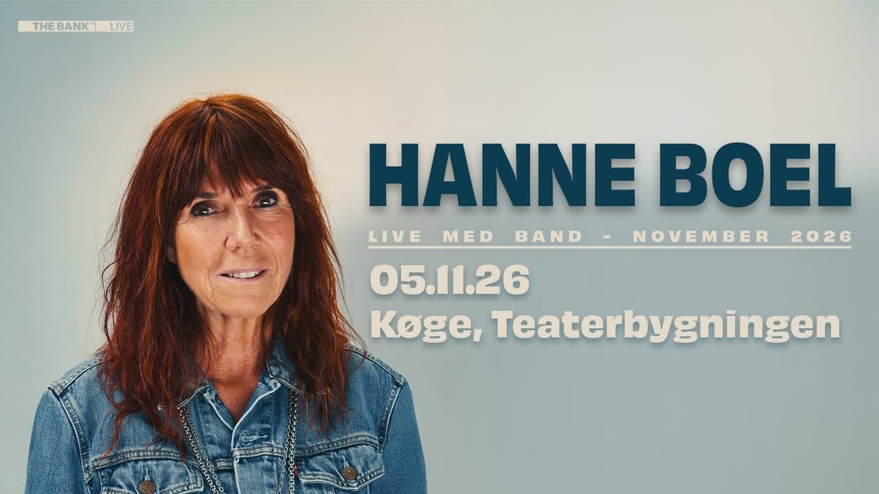 FÅ BILLETTER! - Hanne Boel m. Band | Bygningen, Køge