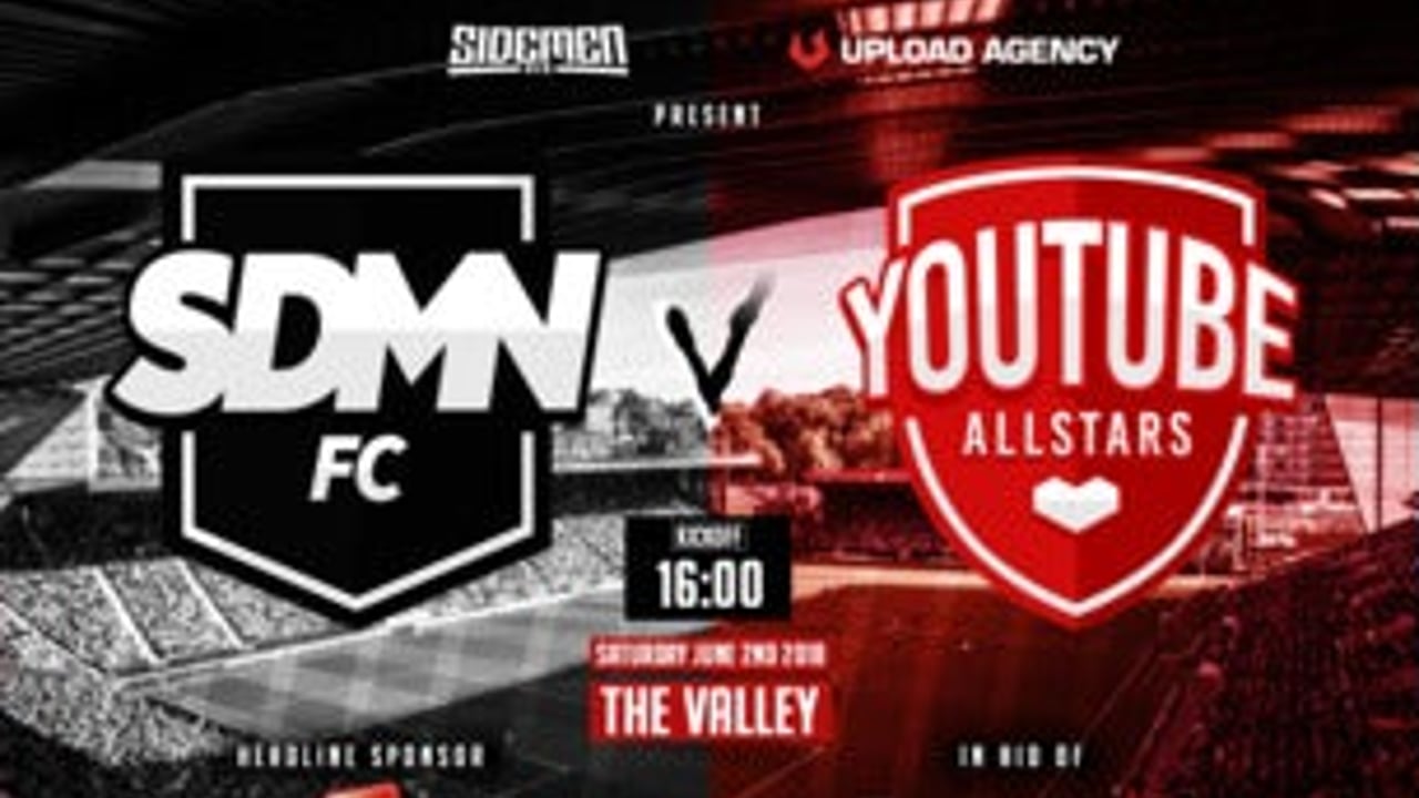 Sidemen FC VS Youtube Allstars