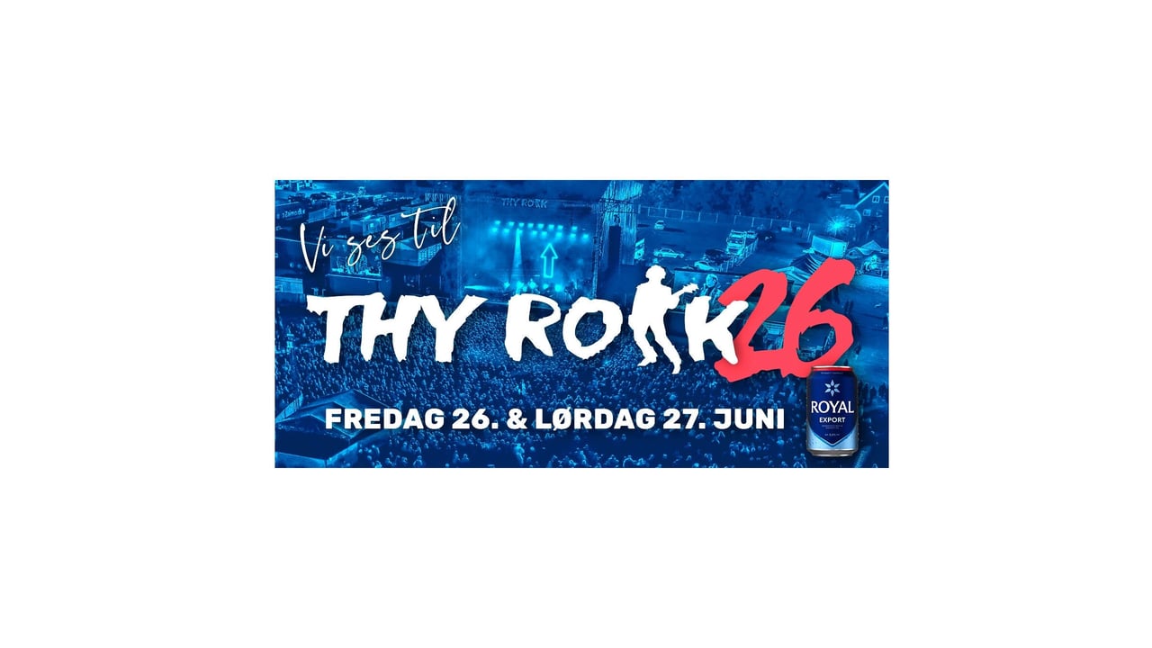 THY ROCK 2026 - 2-DAGES BILLET