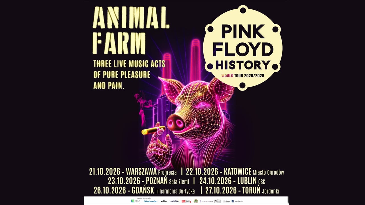 Pink Floyd History - Animal Farm World Tour 2026