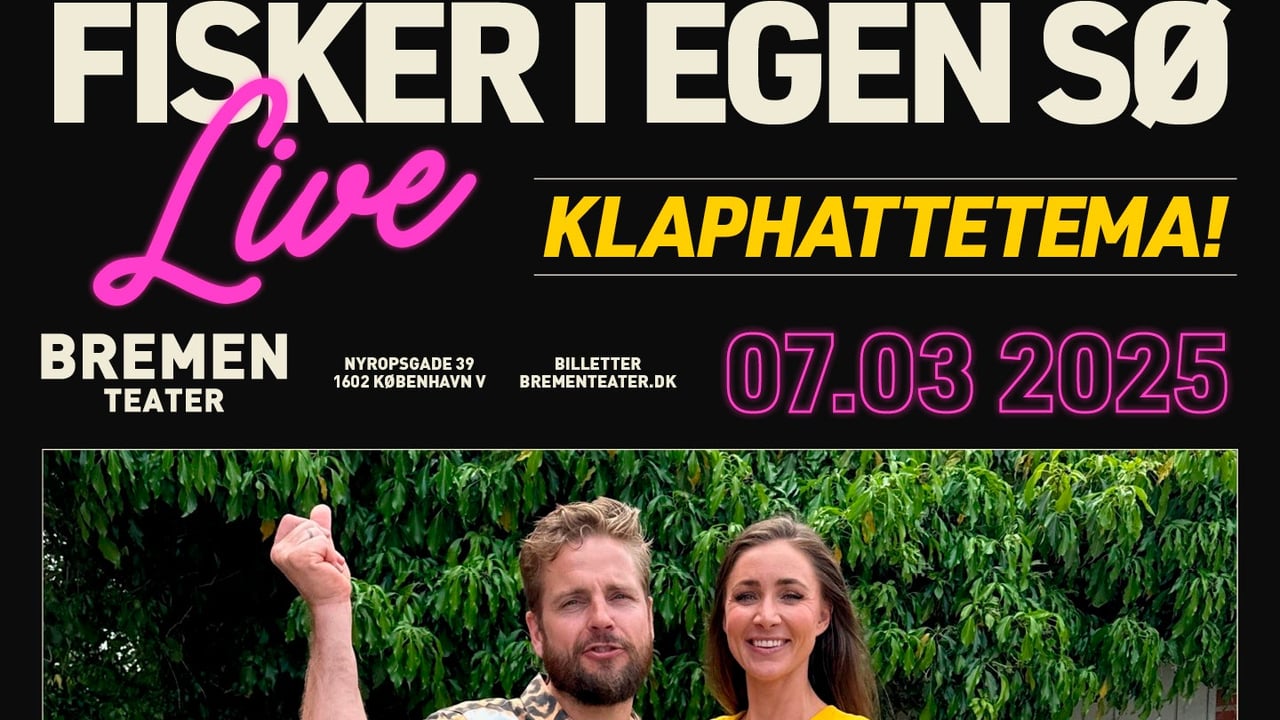Fisker i egen sø LIVE - Klaphattetema!
