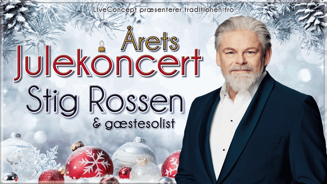 Stig Rossen – Årets julekoncert 2026
