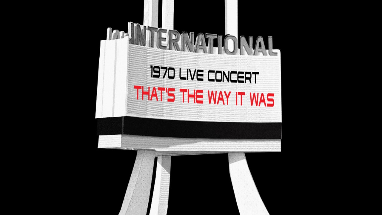 1970 LIVE! That's The Way It Was