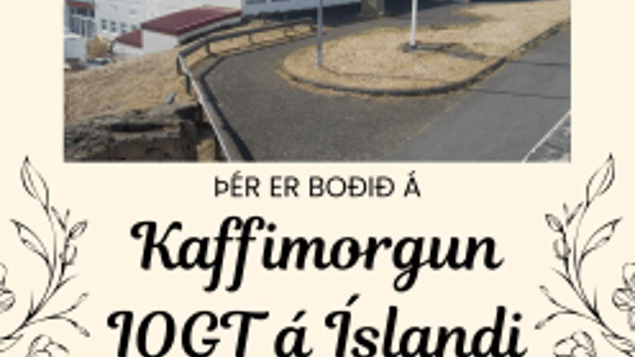 Kaffimorgun IOGT í Hverafold 1-3/Foldatorgi Grafarvogi.