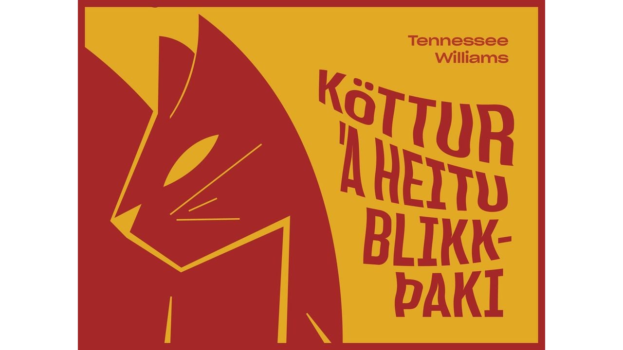 Köttur á heitu blikkþaki