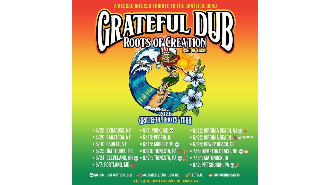 Grateful Dub: a Reggae-infused tribute to the Grateful Dead