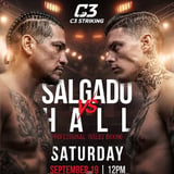 G3 STRIKING - SALGADO VS HALL
