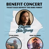 Hare Family Benefit Concert with Clayton Nile Young, Tyler Powel, & John Salaway