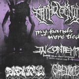 Company Car Booking & Assbeaters Anonymous present Pathogenic, My hands were tied, In Contempt, Bad Move, Greyloch,