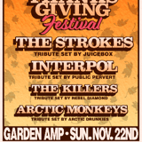 The Strokes, Interpol, The Killers, Artic Monkeys Tributes - A Very Indie Thanks Giving Festival