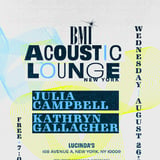 BMI Acoustic Lounge Presents Julia Campbell and Kathryn Gallagher