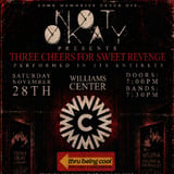 Not Okay Presents: Three Cheers For Sweet Revenge performed in its entirety with Thru Being Cool playing a set of your favorite emo and pop punk hits!