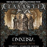 Atavistia The Gods Awaken Canada Tour 2026