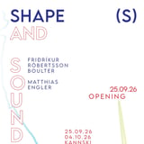 Shape(s) and Sound(s)