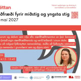Menntafléttan - Skapandi stærðfræði fyrir miðstig og yngsta stig