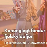 Konunglegt föndur | Fjölskyldustund