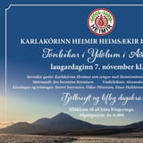 Tónleikar í Ydölum í Aðaldal