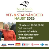Einhverfufræðsla fyrir aðstandendur