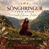 Sönghringur fyrir konur 17. okt kl 13-15 á Mama Reykjavík