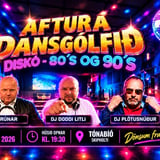 AFTUR Á DANSGÓLFIÐ - diskó, 80s og 90s í Tónabíó 4. des!