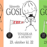 Gosi - tónleikar á húsinu!